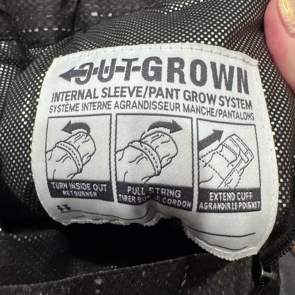 Columbia Kids Bugaboo Omni-tech Charcoal Snow Pants